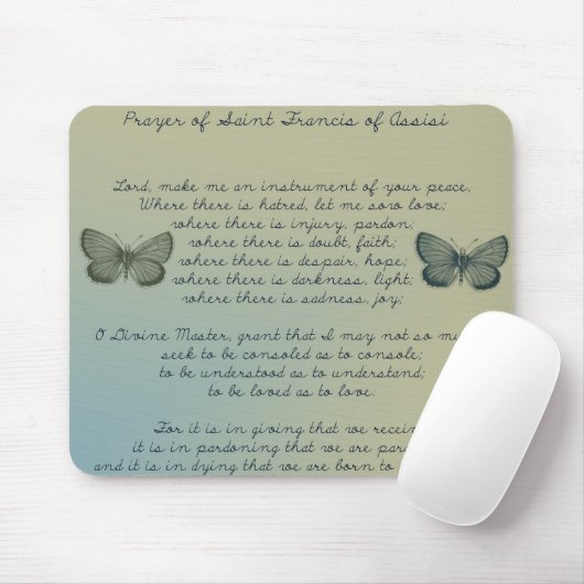 Stellen Sie mich ein Instrument her Mousepad (Mit Mouse)