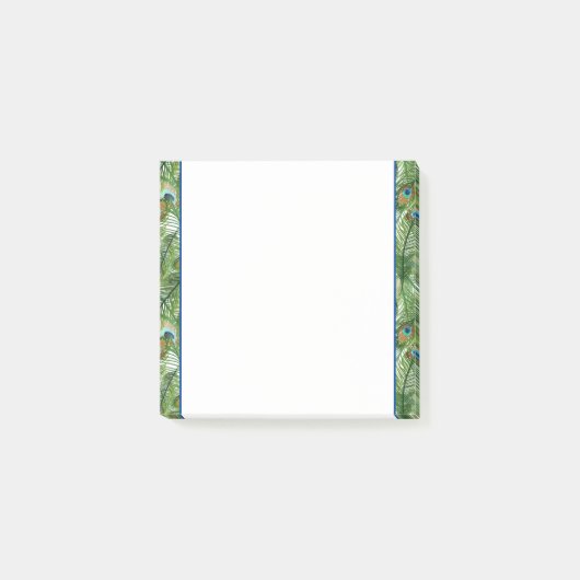 Stellen Sie Notizen für Pfauenfeathers ein (Vorderseite)