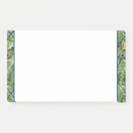 Stellen Sie Notizen für Pfauenfeathers ein (Vorderseite)