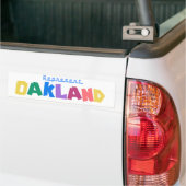 Stellen Sie Oakland dar Autoaufkleber (Auf Lkw)