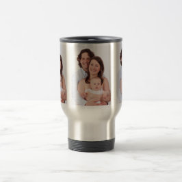 Stellen Sie personalisierte Foto-Tasse her Reisebecher