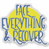 Stellen Sie sich alles vor und holen Sie sich den  Aufkleber (Vorderseite)