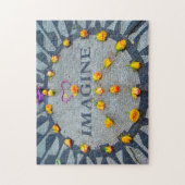 Stellen Sie sich das Memorial in New York vor. Puzzle (Vertikal)