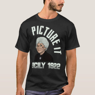Stellen Sie sich das mit Sophia Petrillo Sicily 19 T-Shirt