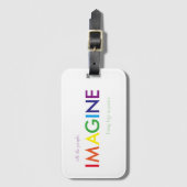 Stellen Sie sich den Gepäckanhänger vor (Vorderseite Vertikal)