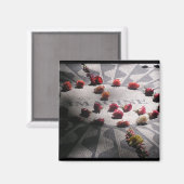 Stellen Sie sich den Mosaic Central Park vor Magnet (Vorderseite/Rückseite)