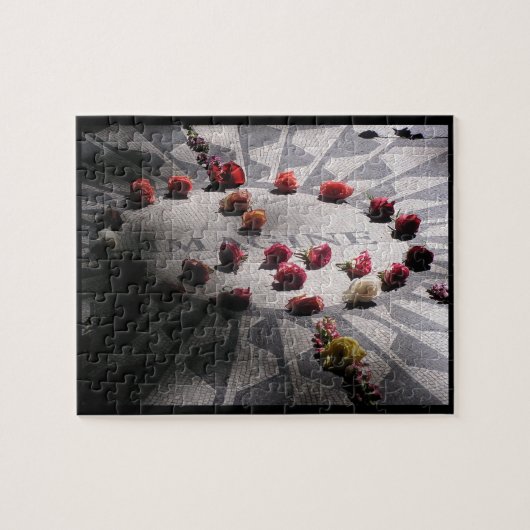 Stellen Sie sich den Mosaic Central Park vor Puzzle (Horizontal)