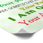 Stellen Sie sich die Augennachweis dieses Whales i Poster (Ecke)