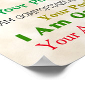 Stellen Sie sich die Augennachweis dieses Whales i Poster (Ecke)