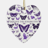 Stellen Sie sich die Möglichkeiten vor Keramik Ornament (Rechts)