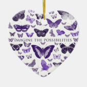 Stellen Sie sich die Möglichkeiten vor Keramik Ornament (Vorne)