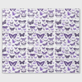 Stellen Sie sich die Möglichkeits-lila Geschenkpapier (Flach)