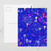 Stellen Sie sich die Sterne vor Postkarte (Vorne/Hinten)