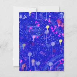 Stellen Sie sich die Sterne vor Postkarte