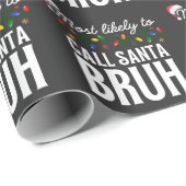 Stellen Sie sich dieses Design vor: Am wahrscheinl Geschenkpapier (Rolleneckpunkt)