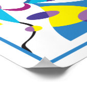 Stellen Sie sich ein Abstraktes Dekor-Poster für K Poster (Ecke)