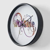 Stellen Sie sich ein inspirierendes Zitat mit farb Uhr (Winkel)