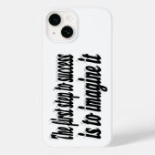 Stellen Sie sich ein Motivierend Angebot vor Case-Mate iPhone Hülle (Rückseite)