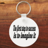 Stellen Sie sich ein Motivierend Angebot vor Schlüsselanhänger (Vorderseite)