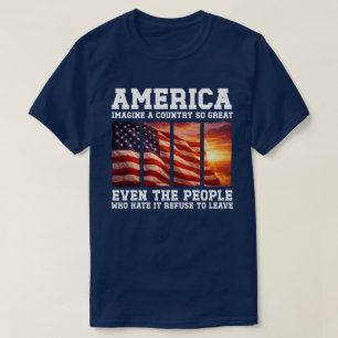 Stellen Sie sich ein so großartiges Land vor Patri T-Shirt