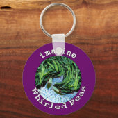 Stellen Sie sich einen Schlüsselanhänger mit gebra (Vorderseite)