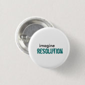 stellen Sie sich, Entschließung vor Button (Vorne & Hinten)