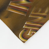 Stellen Sie sich Fantasy Moon Inspiration Muster v Fleecedecke (Ecke)