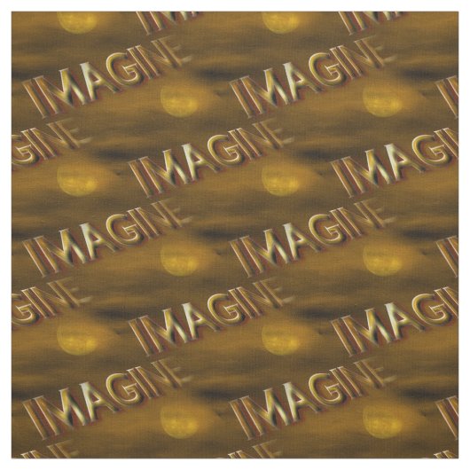 Stellen Sie sich Fantasy Moon Inspiration Muster v Stoff (Muster)