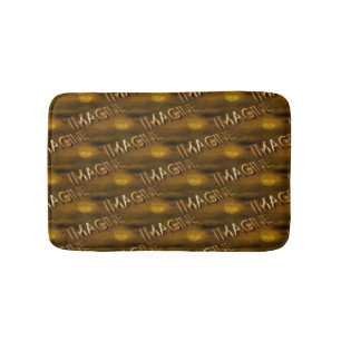 Stellen Sie sich Fantasy Sky Inspirational Muster  Badematte
