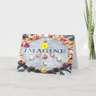 Stellen Sie sich Frieden vor Karte