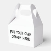 Stellen Sie sich Ihr eigenes Design vor Geschenkschachtel (Rückseite)