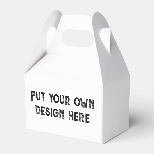 Stellen Sie sich Ihr eigenes Design vor Geschenkschachtel (Rückseite)