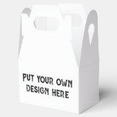 Stellen Sie sich Ihr eigenes Design vor Geschenkschachtel (Geöffnet)