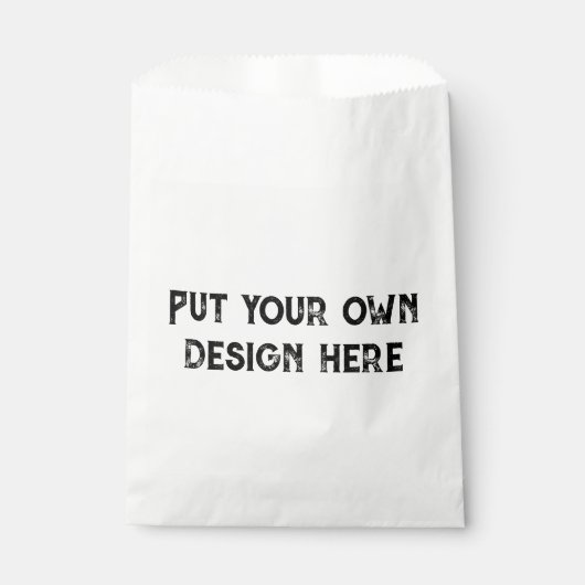 Stellen Sie sich Ihr eigenes Design vor Geschenktütchen (Vorderseite)