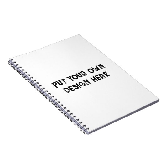 Stellen Sie sich Ihr eigenes Design vor Notizblock (Rechte Seite)