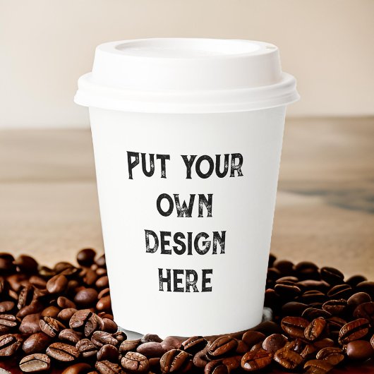 Stellen Sie sich Ihr eigenes Design vor Pappbecher