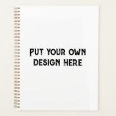 Stellen Sie sich Ihr eigenes Design vor Planer (Vorderseite)