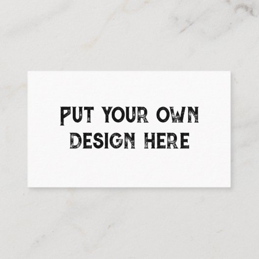 Stellen Sie sich Ihr eigenes Design vor Rabattkarte (Rückseite)