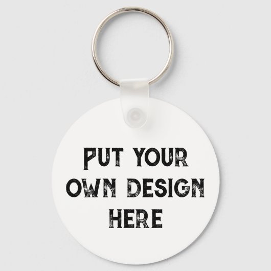 Stellen Sie sich Ihr eigenes Design vor Schlüsselanhänger (Vorderseite)