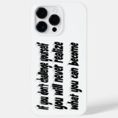 Stellen Sie sich Ihr Motivierend Angebot vor Case-Mate iPhone Hülle (Rückseite)