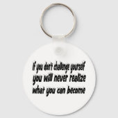 Stellen Sie sich Ihr Motivierend Angebot vor Schlüsselanhänger (Rückseite)