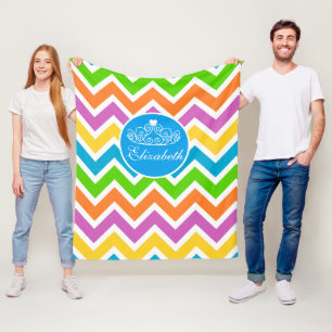 Stellen Sie sich Ihre eigene Prinzessin Tiara indi Fleecedecke