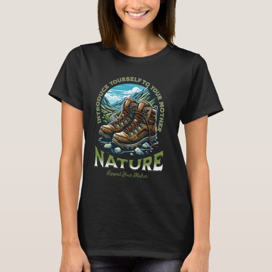 Stellen Sie sich Ihrer Mutter Natur vor - der Perf T-Shirt (Vorderseite)