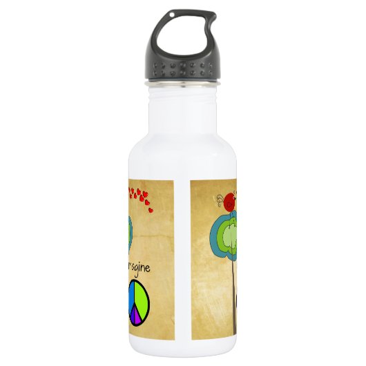 Stellen Sie sich iPhone Hüllen und Trinkflasche (Vorderseite)