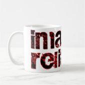 Stellen Sie sich keine Religion vor Kaffeetasse (Links)