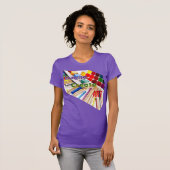Stellen Sie sich Kunst vor T-Shirt (Vorne ganz)
