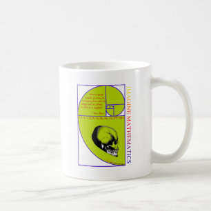 Stellen Sie sich Mathematik vor Kaffeetasse