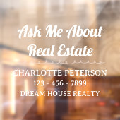 Stellen Sie sich mit einem Beruflichen Autodekor v Fensteraufkleber (Blatt 2)