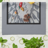 Stellen Sie sich Plakette Strawberry Handtuch (Gefaltet)