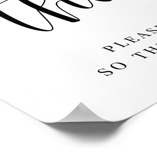 Stellen Sie sich selbst das Brautparty des Adressa Poster (Ecke)